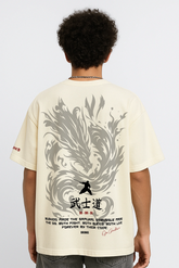 Bushido Oversized T-shirt Cream | OG Official Merchandise